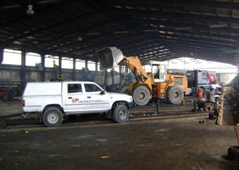 the maintenance of construction equipment